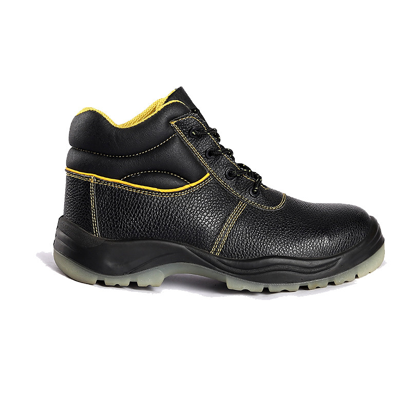 Shengjie Work Industrial Construction Genuine Steel Toe Leather Construction Labor Steel Toe Safety Shoes