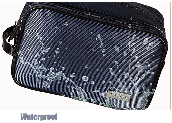 24x15x12.5cm Mens Toiletry Bag Comfortable Hand Held Exquisite Workmanship