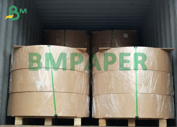18lb 20lb Two Sides Glossy Coated C2S Paper Versatile Bulk Art Paper In Roll