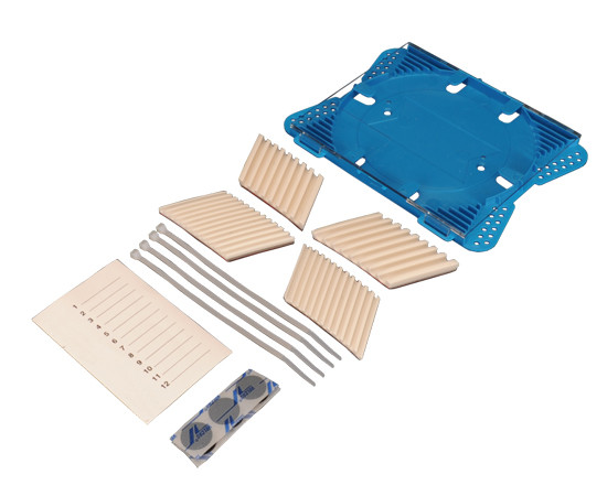 fiber splice disc splicing tray