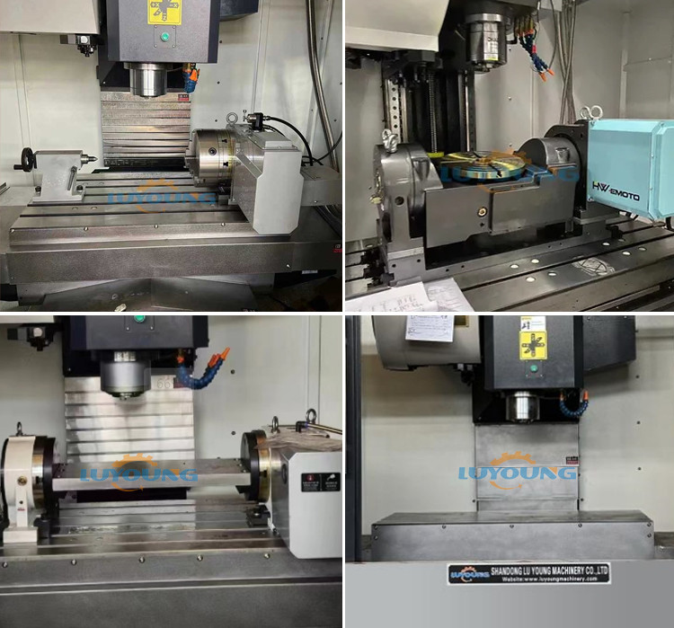 Vmc1270 Cnc Milling Machine 5 Axis Vertical Machining Center Bt40 8000 10000 12000rpm