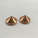 Industry Laser Cutting Parts , Laser Nozzle Copper Material CE Certification