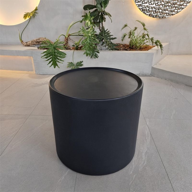Outdoor GRC Concrete Table Sets Furniture Cold And Heat Resistant