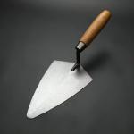Wood Handle Pointing Trowel Carbon Steel Wooden Handle Bricklaying Trowel