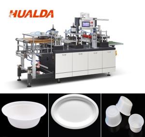 China Recycle Paper Plate Making Machine 1880 * 1450 * 1900 Mm Dimension wholesale