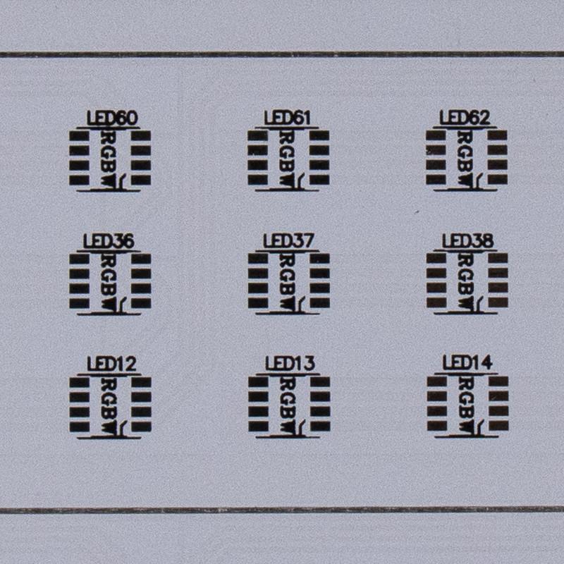 Single Sided T5 T8 Tube LED MCPCB Power 5w 7w 220v SMD PCBA