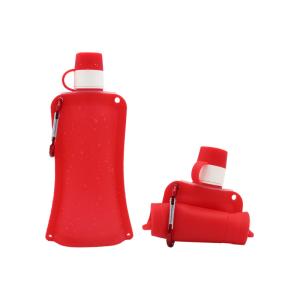 China Eco Friendly 500ml Silicone Expandable Water Bottle wholesale