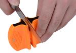 Mini Pocket Orange Tungsten Carbide Knife Sharpener For Outdoor Sport Metal