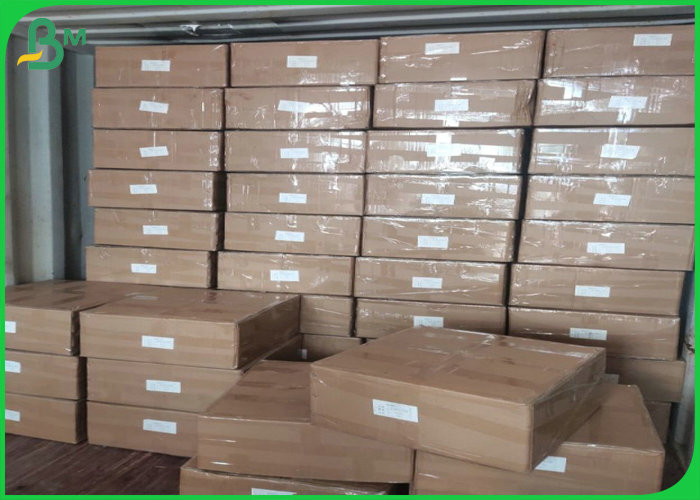 Natural FDA 60g 15mm MG Brown Kraft Paper For Waterproof Paper Straws