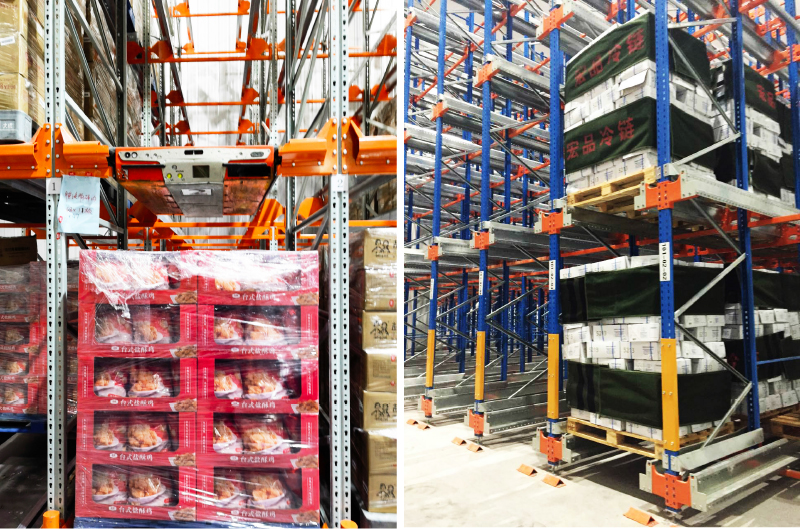 Radio Shuttle Rack Automatic Shuttle Rack  Heavy Duty Pallet Racking