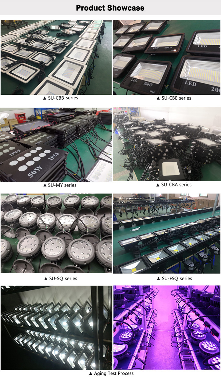 White Aluminum Driverless LED SMD Flood Lights 100w 9000 Lumen Waterproof For Garden