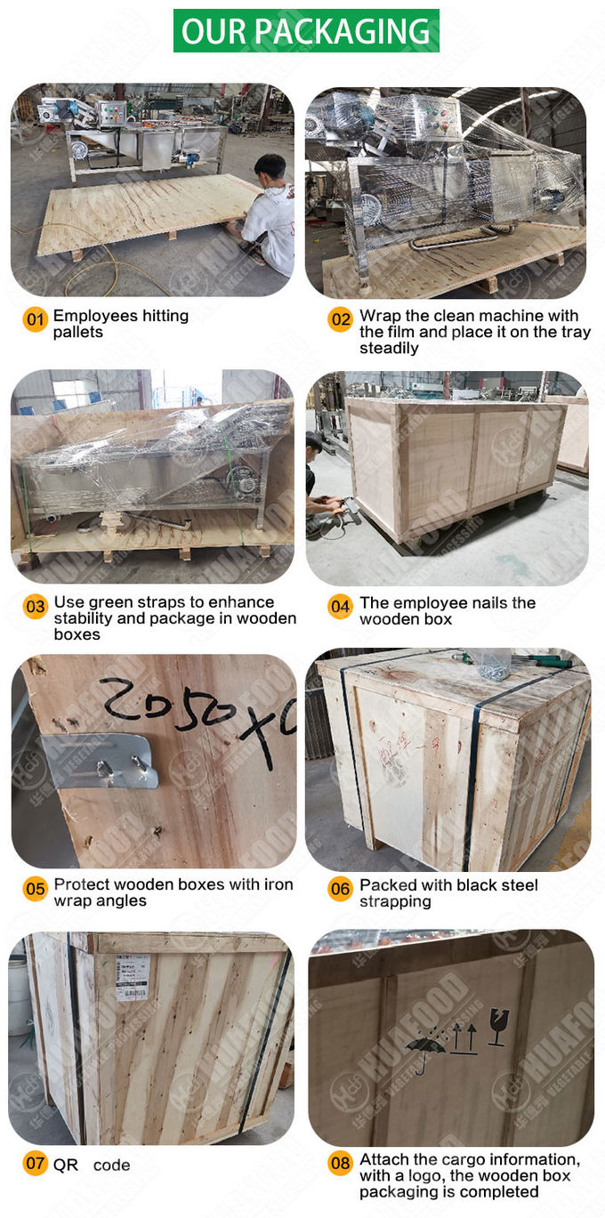 Sterilizing 2.95kw Tomato Vegetable Blanching Machine