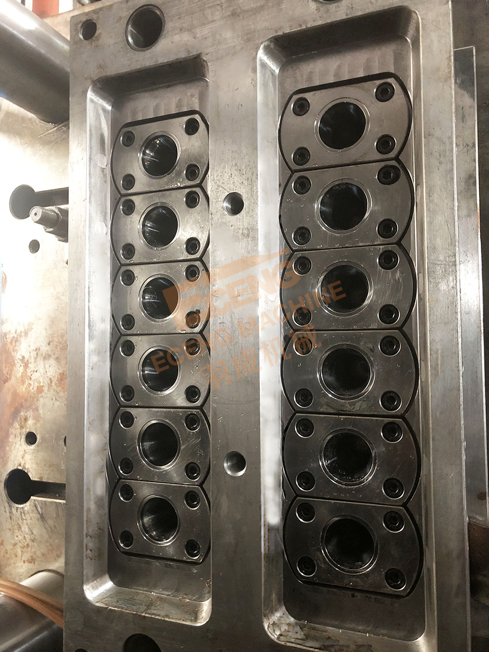 4Cr13 Stainless Steel PET Plastic Injection Preform Mould 12 Cavity