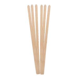 China Disposable Wooden Coffee Stirrers Individually Wrapped 190mm 140mm wholesale