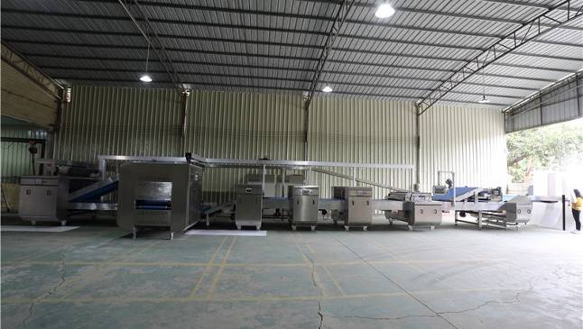 SIEMENS PLC Rotary Cutter Hard Biscuit Production Line Stainless Steel