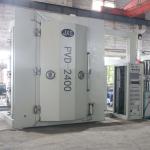 PLC Touch Screen Stainless Steel PVD Machine Water Indirect Cooling