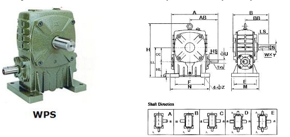 Hot Selling Wpea 90 Degree Reducer for Concrete Mixer