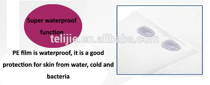 PE Film Disposable Toilet Seat Protectors Antibacterial