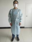 Unisex Breathable 98x118cm CGS Disposable Isolation Gown