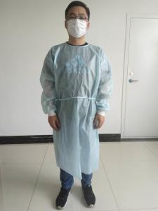 China Unisex Breathable 98x118cm CGS Disposable Isolation Gown wholesale