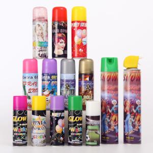 China Wedding Party Arerosal Spray Can 250ml Decoration Celebration Snow Spray Can wholesale