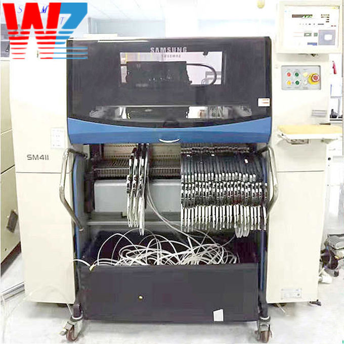 SMT PCB Assembly Line SM411 Hanwha Samsung Pick And Place Machine