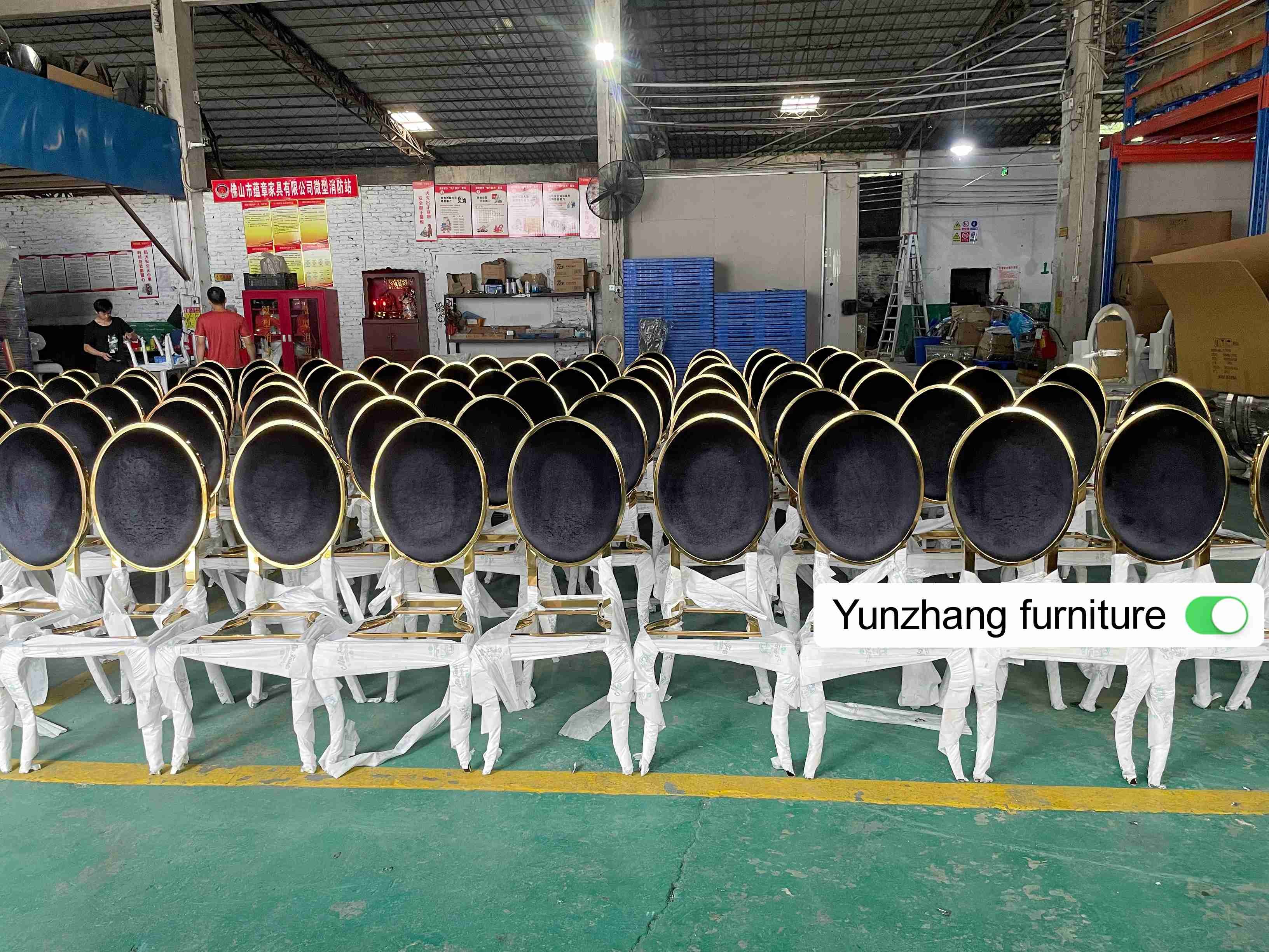 Traditional Stainless Steel Stackable Event Chairs Round Back Rental W50xD65xH92cm