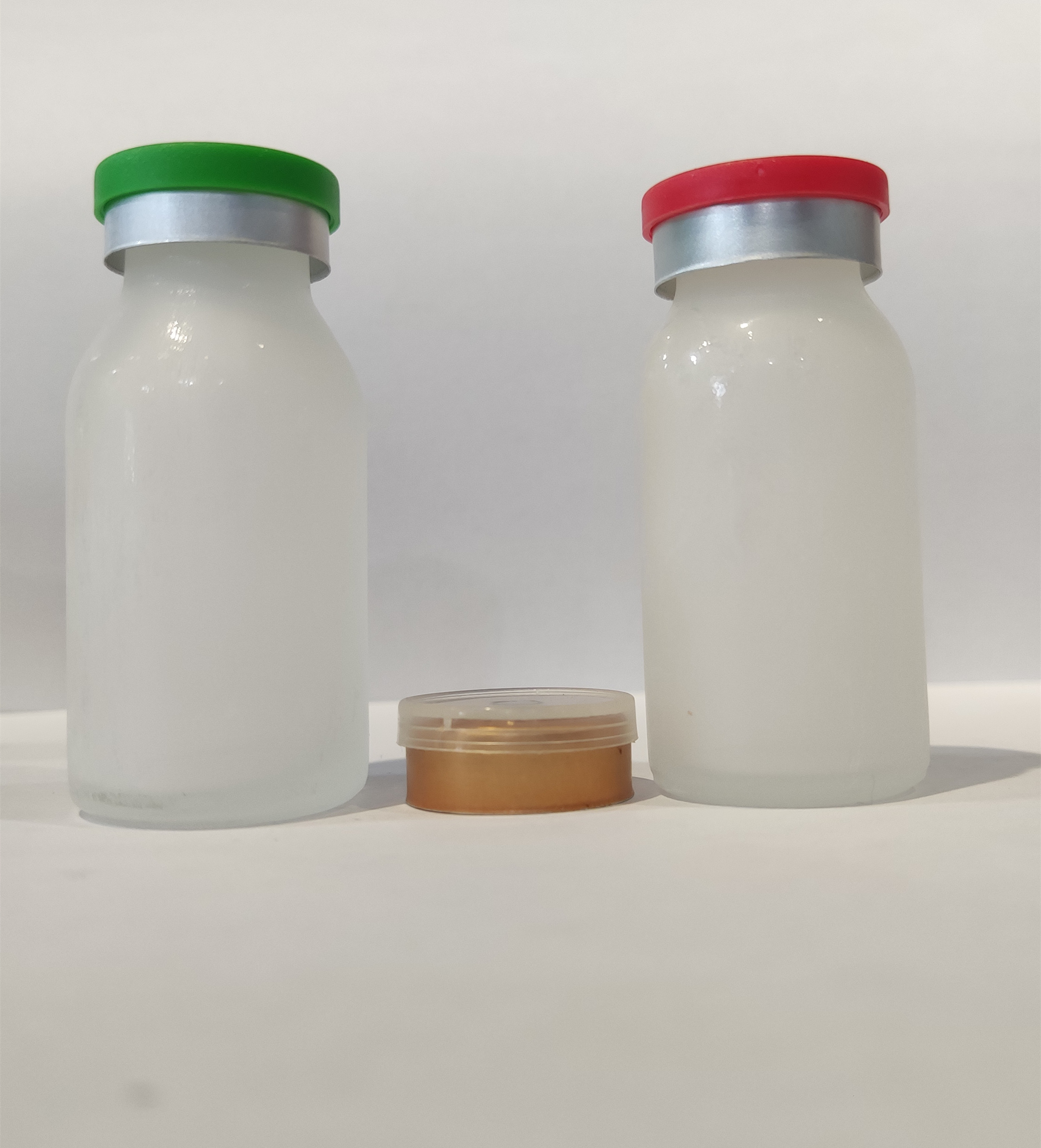 15ml Glass Vials Hot Stamping Surface Handling For Medicine Bottles Base Material Glass