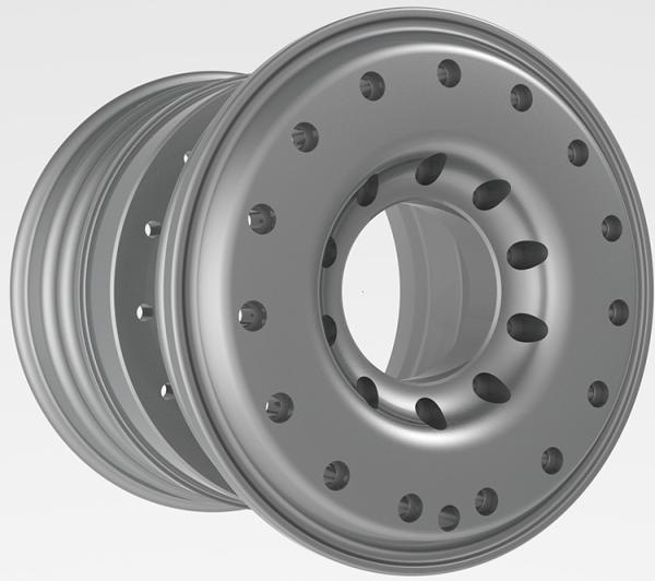20 x 11 Military Vehicle Wheel Rim Forged Alloy 2 Piece Armored Vehicle Truck
