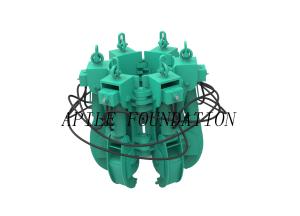 China Steel Circular Hydraulic Pile Cutter And Crusher Bridge Pile Demolition Pb Series wholesale