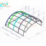 520*760mm Aluminum Arch Truss For Concerts Events