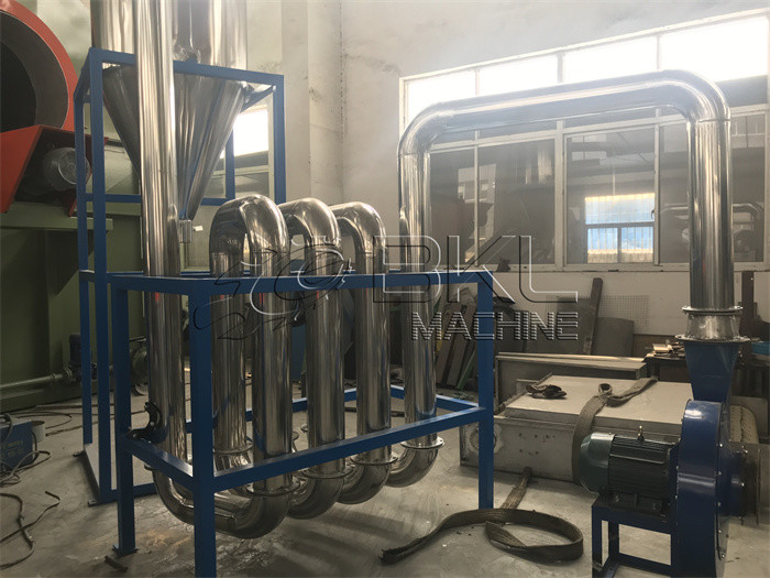 Thermal 15Kw Plastic Recycling Lines 219mm Pipe Drying Equipment