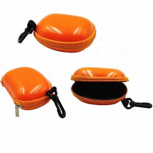 China Low MOQ Combination Leather Zipper Sunglasses Case Irregular Shape wholesale