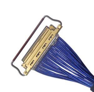 China 50-15000mm 60 Pin Lvds Cable , 370mm Thick Coaxial Cable For Display Note PC Screen wholesale