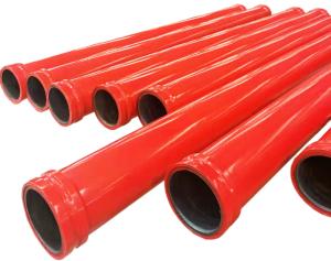 China DN150-DN125L1200 Concrete Pump Reducer Pipe Double Layer Twin Layer wholesale