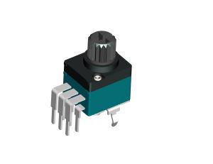 China 16mm Rotary Potentiometer Resistance 300Ω-3MKΩ Through Hole/Surface Mount wholesale
