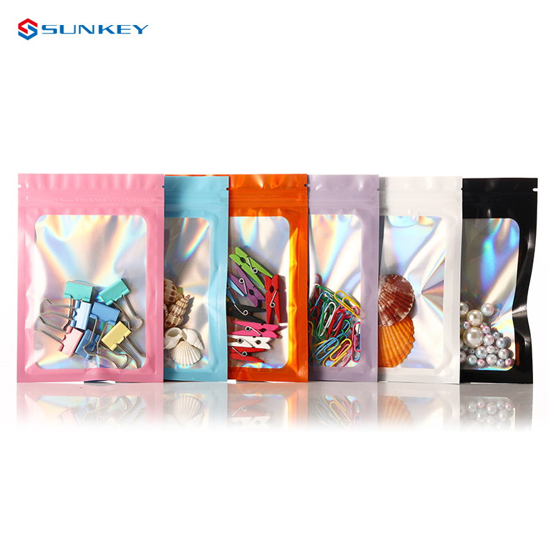 Sterile Waterproof Smell Proof Packaging Bags Clear Lock Candy Stand Up Food Pouches