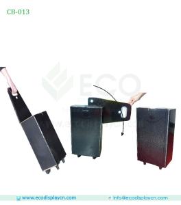 China Heavy-Duty Folding Cardboard Trolley Bags, Exhibition Trolly Bags wholesale