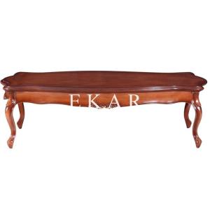 China Traditional Square Luxury Wooden Vintage Coffee Table For Living Room LS-A313J-1 wholesale