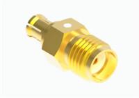 China SMA Female To MCX Male RF Coaxial Adapter Gold Plated Brass 6GHz wholesale