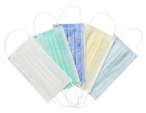 China Multicolor Pollution Face Mask , Disposable Safety Respirator Mask wholesale