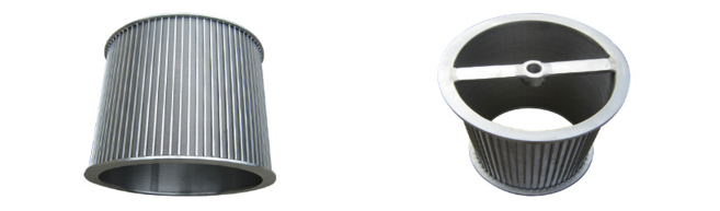 Reversed Johnson Wedge Wire Rotating Drum Screen Tube For Municipal Wastewater