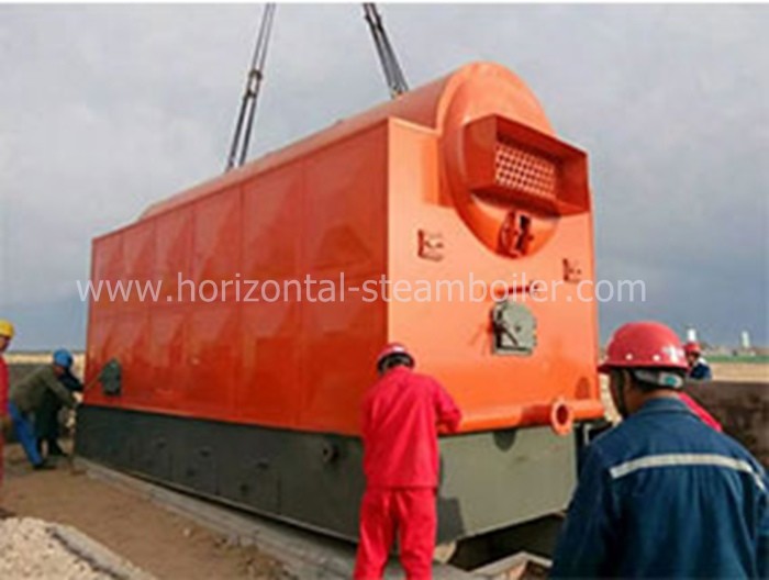 Single Drum Coal Fired Steam Boiler High Capacity 1 Ton 2 Ton Per Hour
