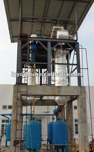vacuum distillation used motor oil recycling machine/equipment-2000L/H