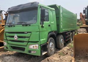 China HOWO 375 Howo 8x4 Dump Truck Used , 2nd Hand Tipper Trucks 280 - 380hp Horsepower wholesale