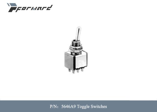 Quality Aviation Parts 5646A9 Miniature Toggle Switch Current Rating 6 A for sale