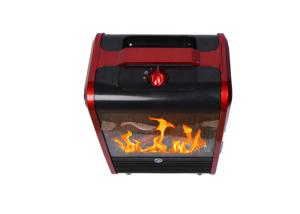 China Red Electric Wood Burner Fireplace Miniature TNP-2008I-E3 For Bedroon / Office wholesale