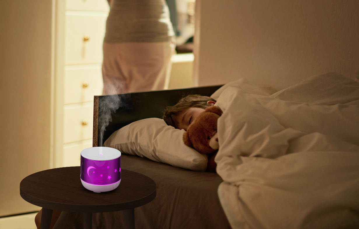80ml Humidificador Home Appliances Tuya Aroma Diffuser Multi Graphic Portable 80ml Mini USB Ultrasonic Diffuser