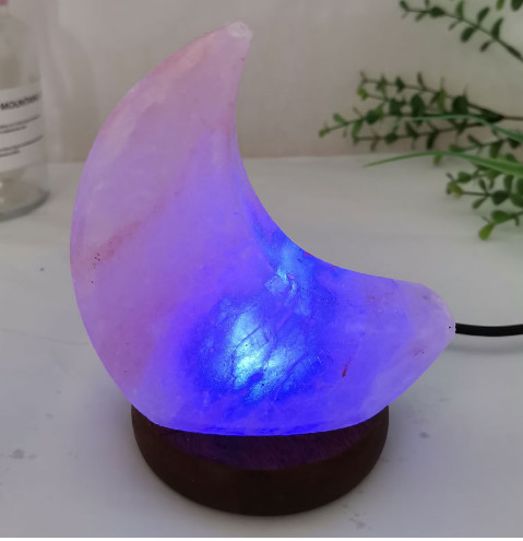 Carved Himalayan Crystal Salt Lamp OEM / ODM Acceptable