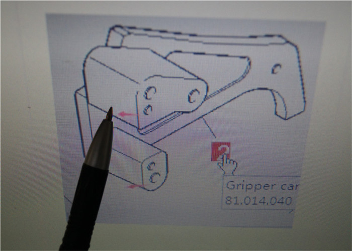 Gripper Cam 81.014.040 Spare Parts For SM 102 SX 102 Machine